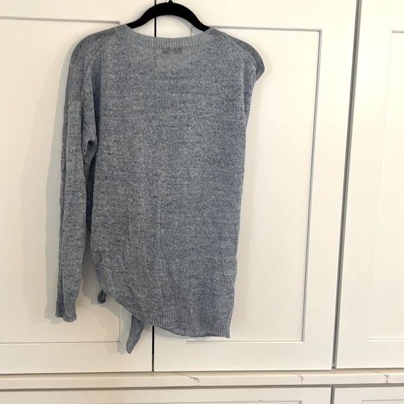 White and Warren linen blend sweater - Picture 3 of 3